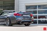 BMW M4 Convertible on Vossen Wheels (VFS2) 2017 года